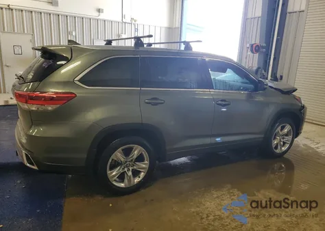 2018 Toyota Highlander Limited из США, поврежденный, VIN 5TDDZRFH8JS897561